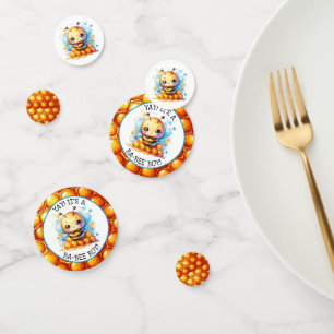 Honing bijen thema Boy's Baby shower gepersonalise Confetti