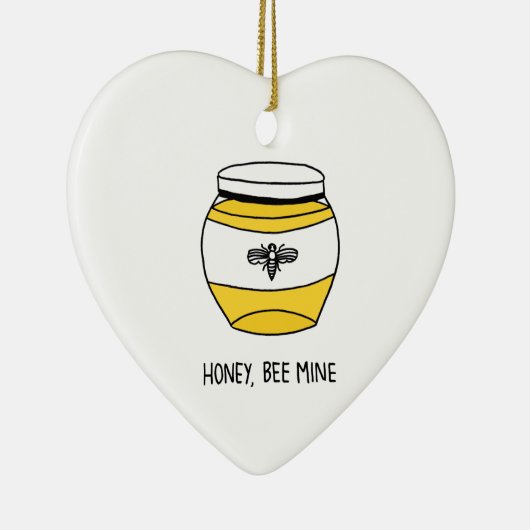 Honing, bijenmijn keramisch ornament (Rechts)