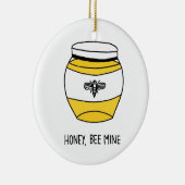 Honing, bijenmijn keramisch ornament (Rechts)