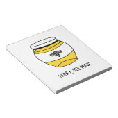 Honing, bijenmijn notitieblok (Schuin)