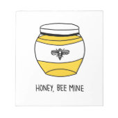 Honing, bijenmijn notitieblok (Voorkant)