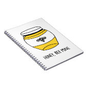 Honing, bijenmijn notitieboek (Rechterzijde)