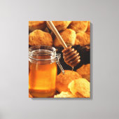 Honing & Biscuits Canvas Print (Voorkant)