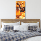 Honing & Biscuits Canvas Print (Insitu (Slaapkamer))