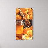 Honing & Biscuits Canvas Print (Voorkant)
