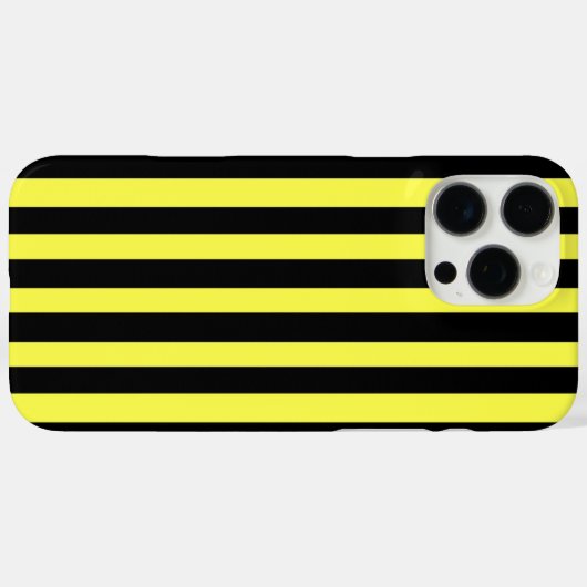 Honing Black Case-Mate iPhone Case (Achterkant (horizontaal))