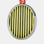 Honing Black Metalen Ornament (Links)