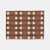 Honing Bloemen Designer Fleece Deken (Voorkant (Horizontaal))