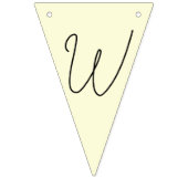 Honing / Bumble Bee Bloemen Geel Welkom Baby Vlaggetjes (Derde vlag)