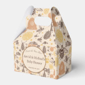  Honing Bumblebee Baby shower Bedankdoosjes (Voorkant Zijde)