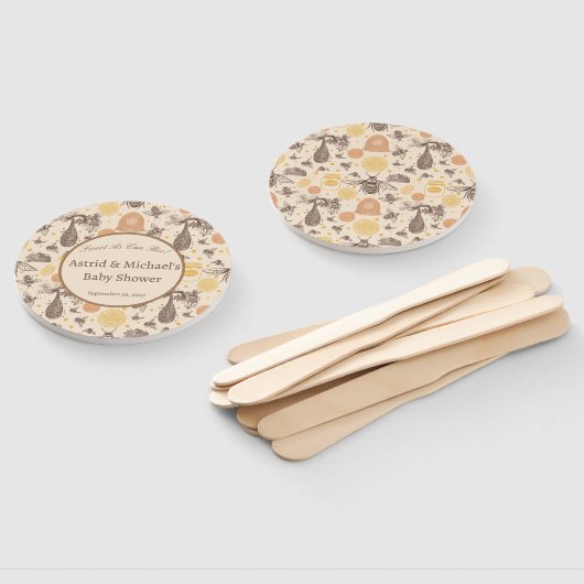  Honing Bumblebee Baby shower Handwaaier (Niet-gemonteerd)