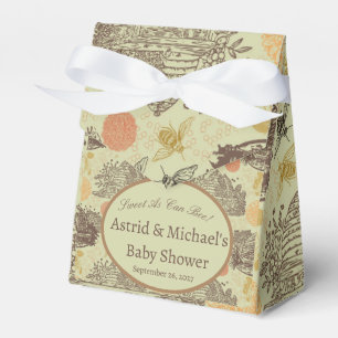  Honing Bumblebee Sage Baby shower Bedankdoosjes