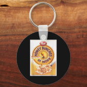 Honing Bunches van Nope Cereal Grappig Graphic T-S Sleutelhanger (Voorkant)