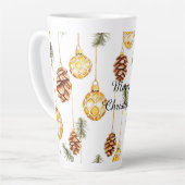 Honing Dennenappels Kerst Latte Mok (Linkerhoek)