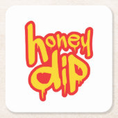 honing dip kartonnen onderzetters (Voorkant)