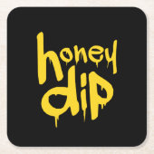 honing dip kartonnen onderzetters (Voorkant)