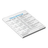 Honing do Grocery List Notitieblok (Schuin)