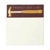 Honing Do List Notitieblok (Voorkant)