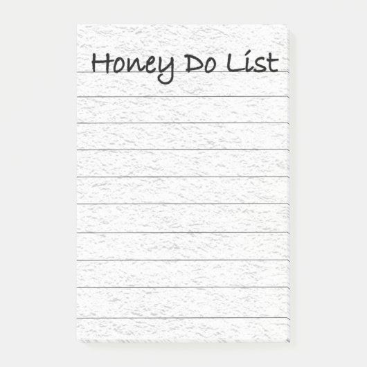 Honing Do List Post-it® Notes (Voorkant)