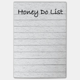 Honing Do List Post-it® Notes