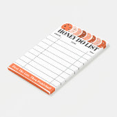 Honing Doe Lijst voor Klussen & Taken Orange Pickl Post-it® Notes (Schuin)