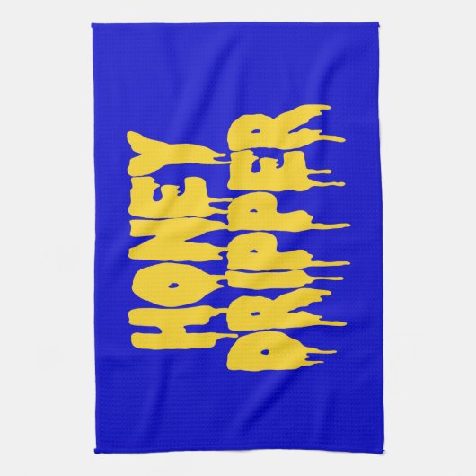 Honing Druppel Theedoek (Verticaal)