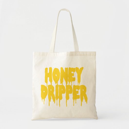 Honing Druppel Tote Bag (Voorkant)