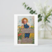 Honing en amandelpuinhoop briefkaart (Staand voorkant)