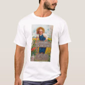 Honing en amandelpuinhoop t-shirt (Voorkant)