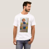 Honing en amandelpuinhoop t-shirt (Voorkant volledig)