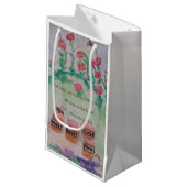 Honing en bijen klein cadeauzakje (Voorkant Gekanteld)