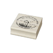Honing- en bijenproducten met bijen rubberstempel (Stempel)