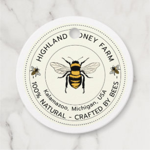 Honing favoriet Pure Honing Aangepaste Voedsel F Bedankjes Labels