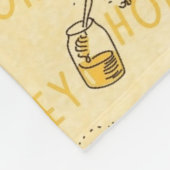 Honing Fleece Deken (Hoek)