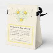 Honing & Havermout Handgemaakte Zeep Favor Box Bedankdoosjes (Achterkant)