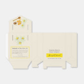 Honing & Havermout Handgemaakte Zeep Favor Box Bedankdoosjes (Uitgevouwen)