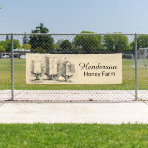  Honing Hive en Bee Business Banner