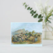 Honing in de Schotse Hooglanden in het Briefkaart (Staand voorkant)