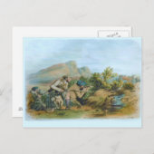 Honing in de Schotse Hooglanden in het Briefkaart (Voorkant / Achterkant)