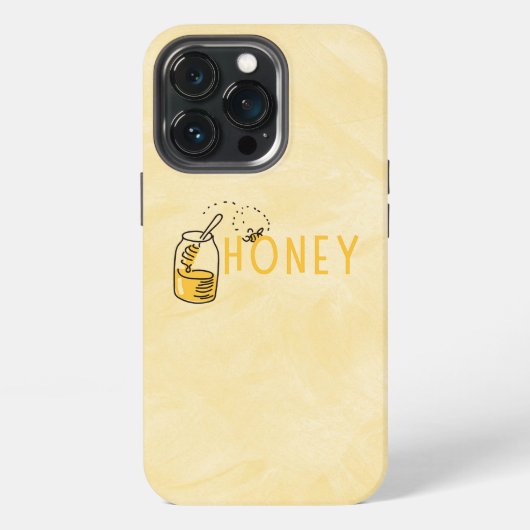 Honing iPhone Hoesje (Achterkant)