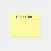 Honing is passief agressief post-it® notes (Voorkant)