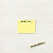 Honing is passief agressief post-it® notes (Op bureau)