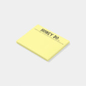 Honing is passief agressief post-it® notes (Schuin)
