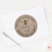 Honing Kraft Papier Pot Labels | Honeybee (Envelop)