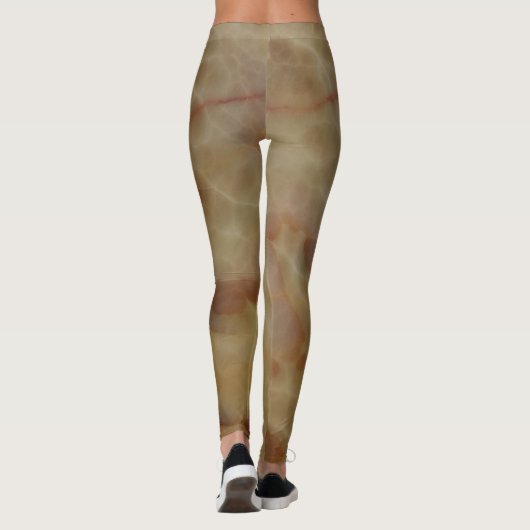 Honing Marmeren Steen Leggings (Achterkant)