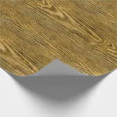 Honing met houtextuur cadeaupapier (Hoek)