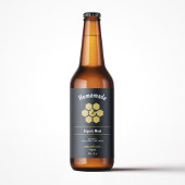 Honing of Mead Bottle Label Sticker