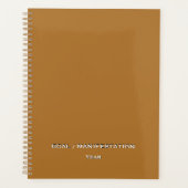 Honing Planner (Voorkant)