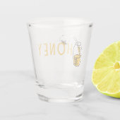 Honing Shotglas Shot Glas (Achterkant)