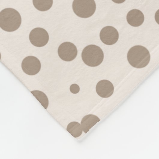 Honing Stippen Fleece Deken (Hoek)